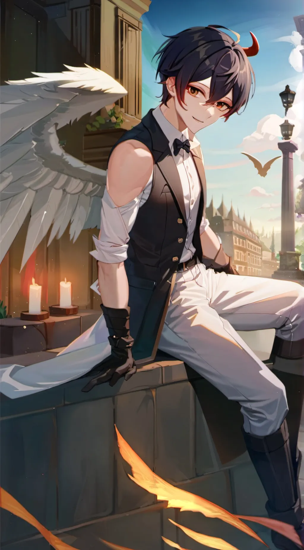 ai character: Aether background