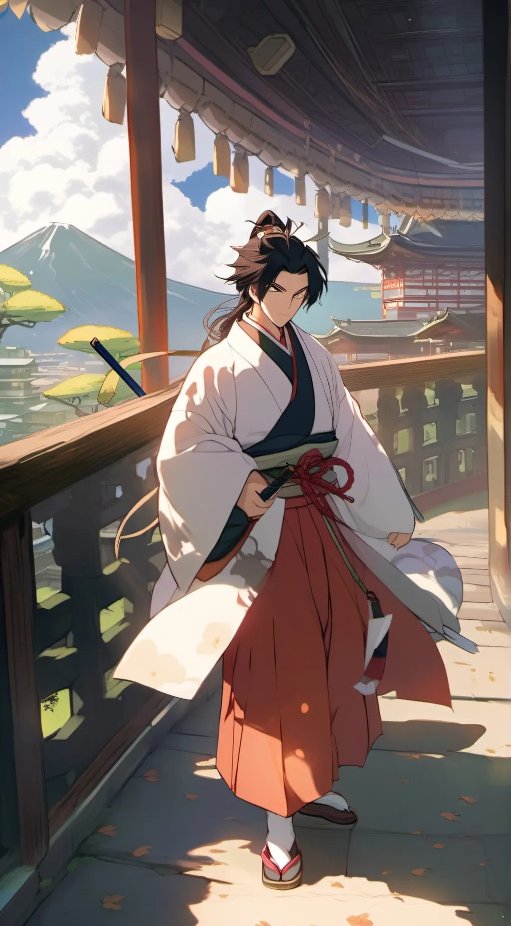 ai character: muzan background