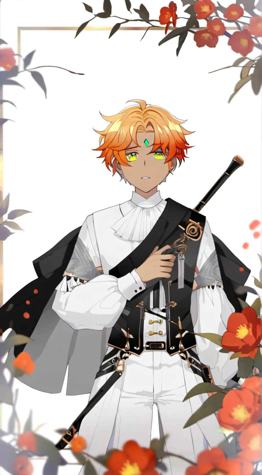 ai character: 🌹Lucas 🎸 background