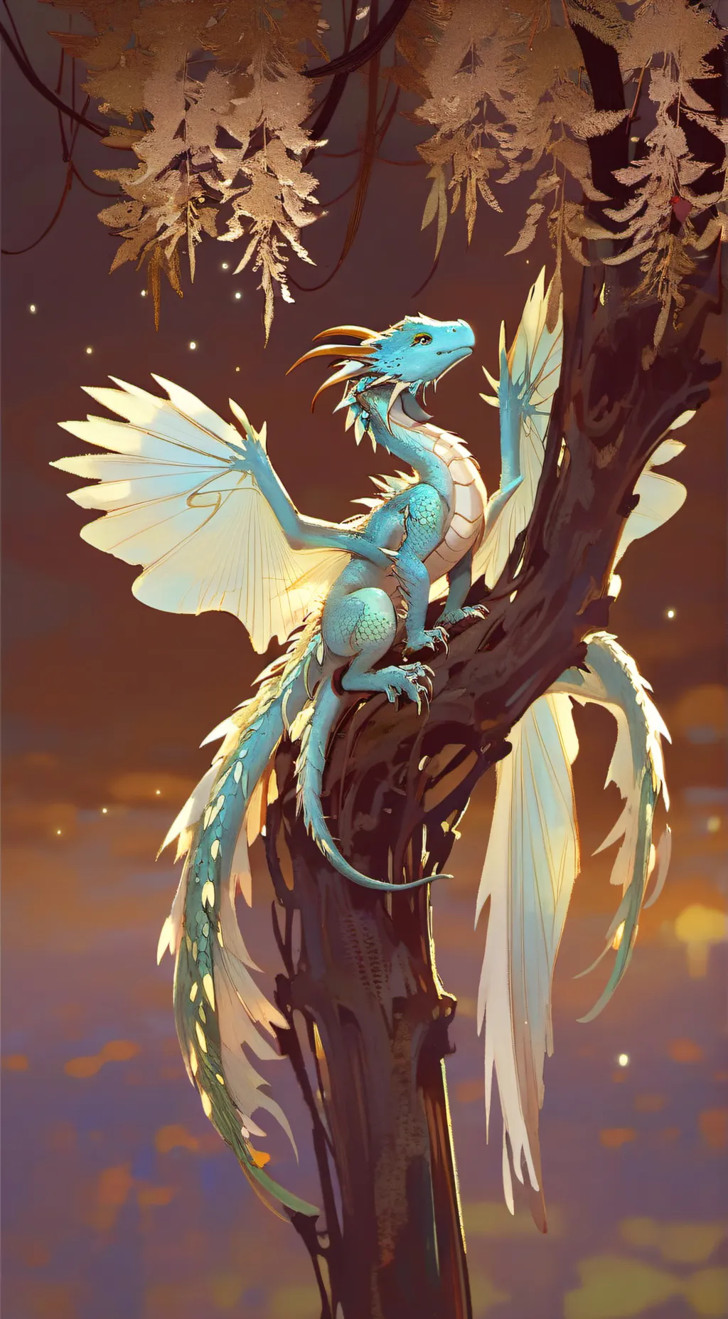 ai character: Lea background