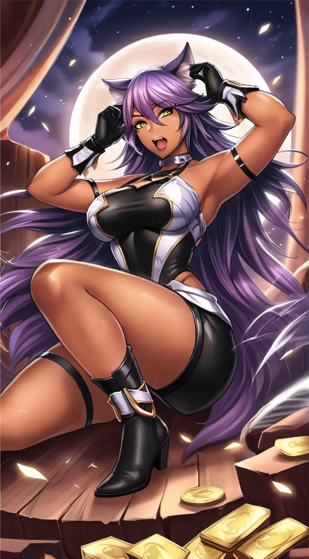 Talkie AI - Chat with yoruichi werewolf 