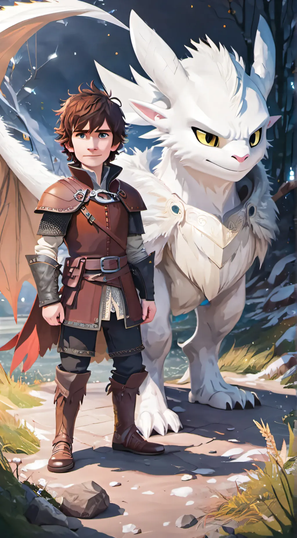 ai character: Hiccup background