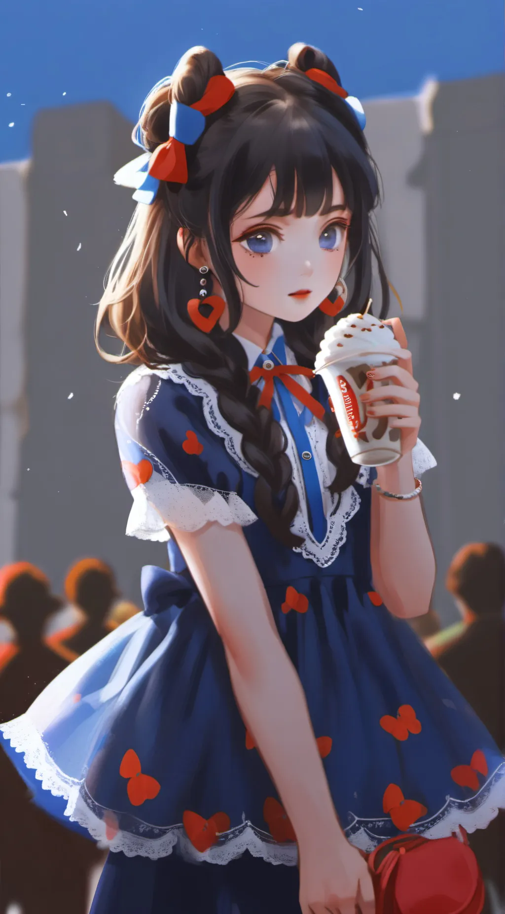 ai character: lily background