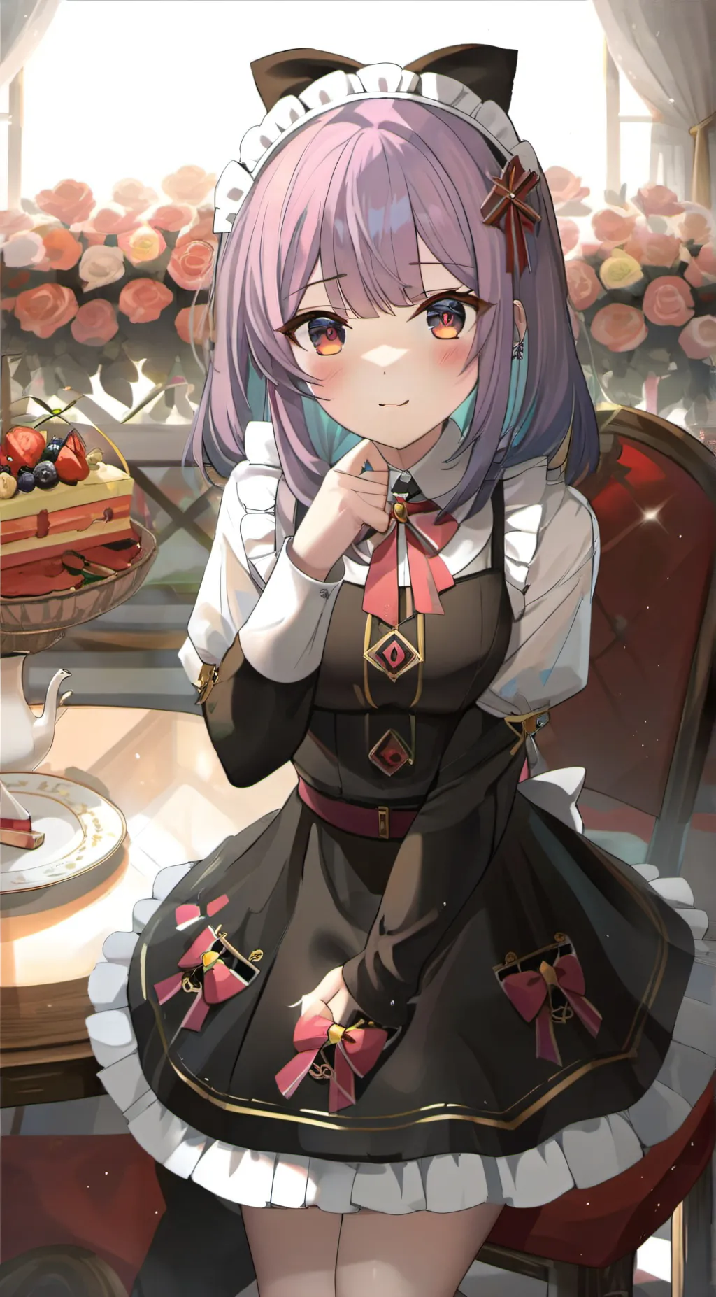 ai character: Amaya san background