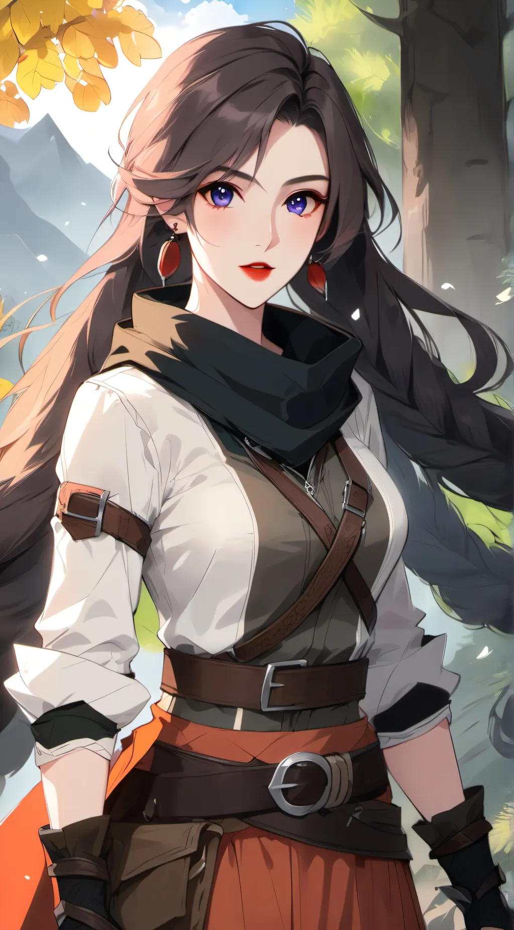 ai character: Your Girlfriend background