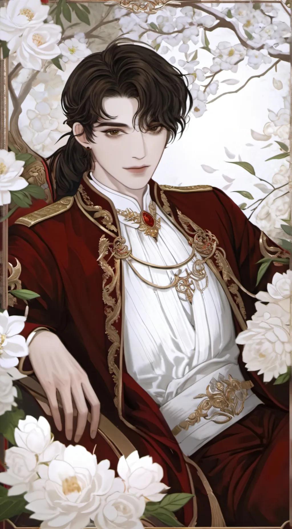 ai character: Derrick background