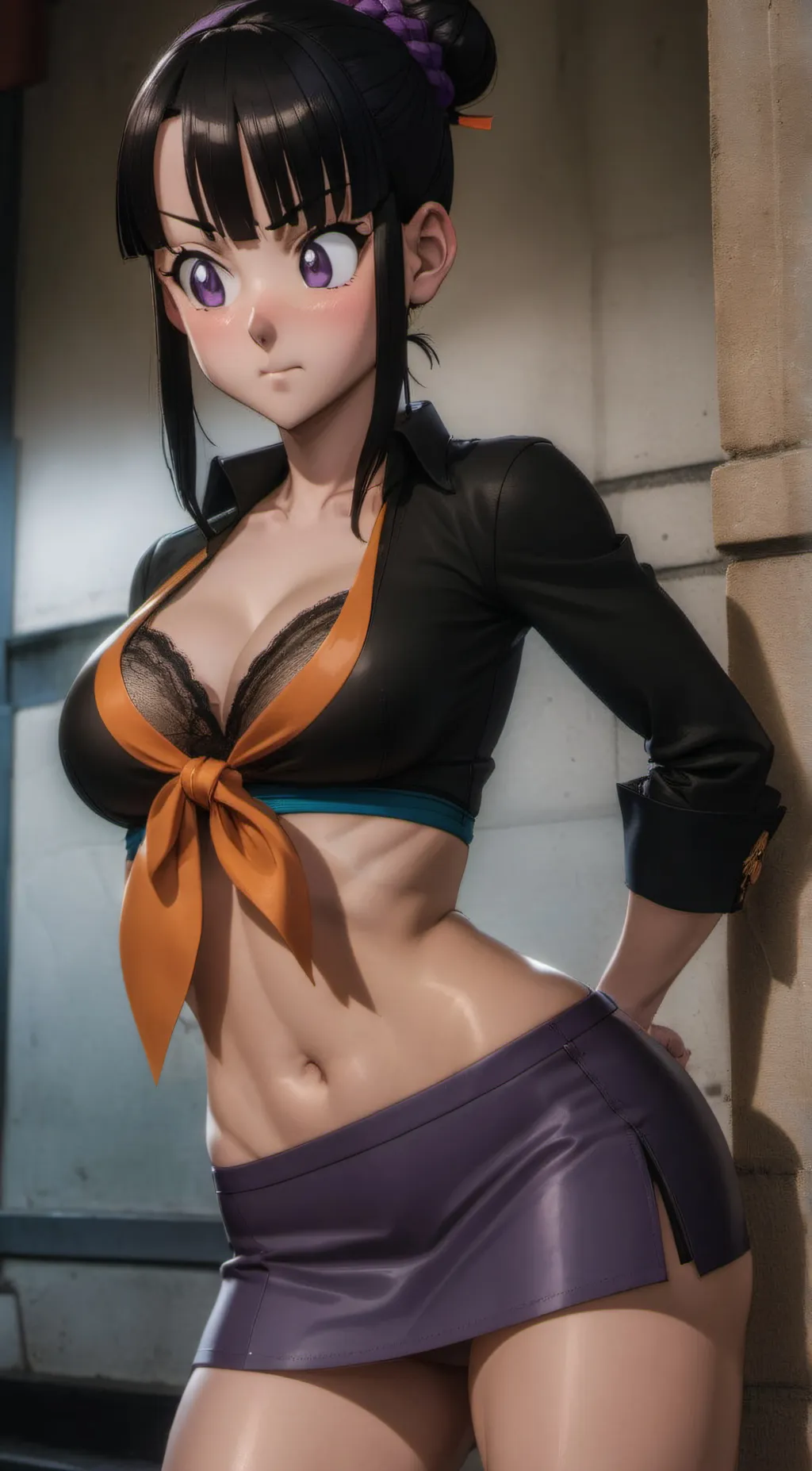 ai character: chi chi  background