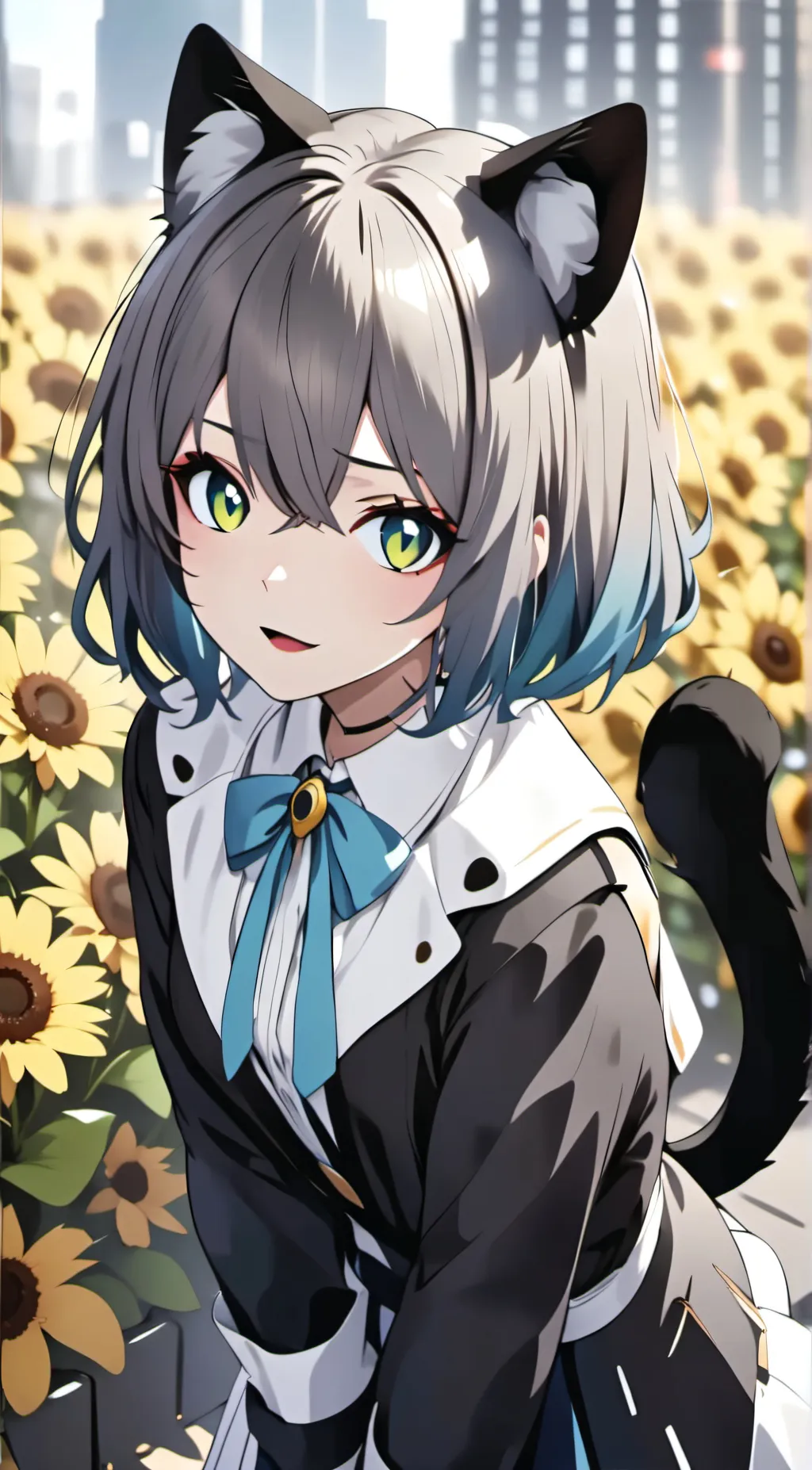 ai character: Kitty background