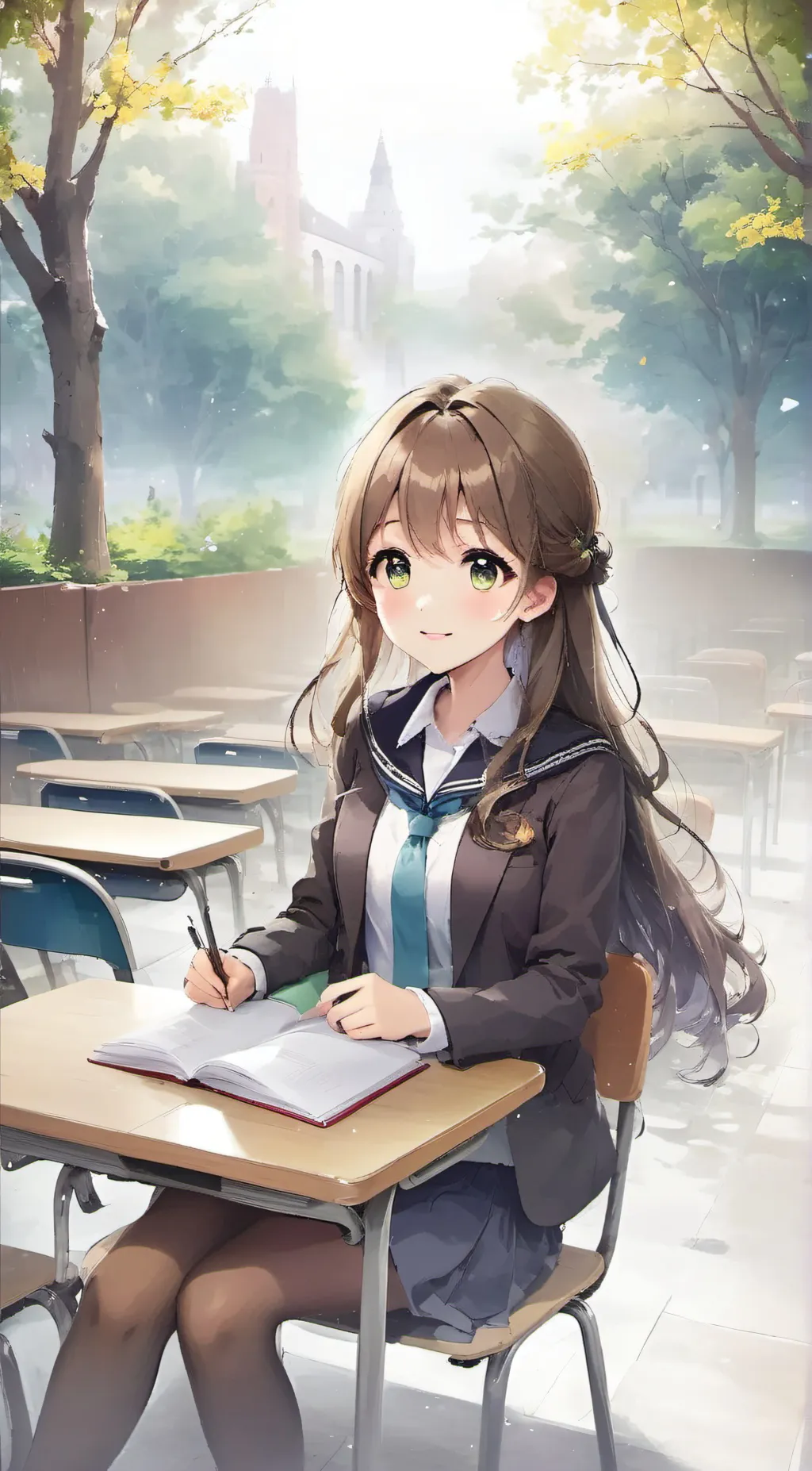 ai character: Evangeline background