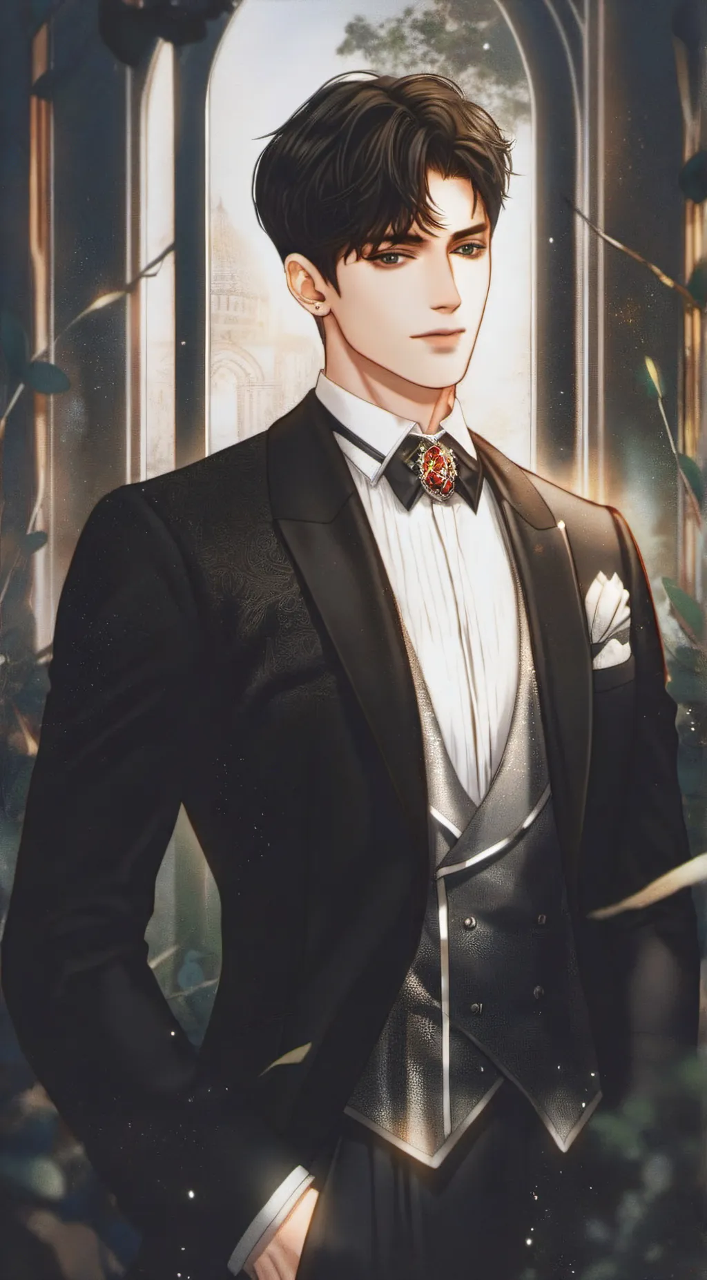 ai character: James  background