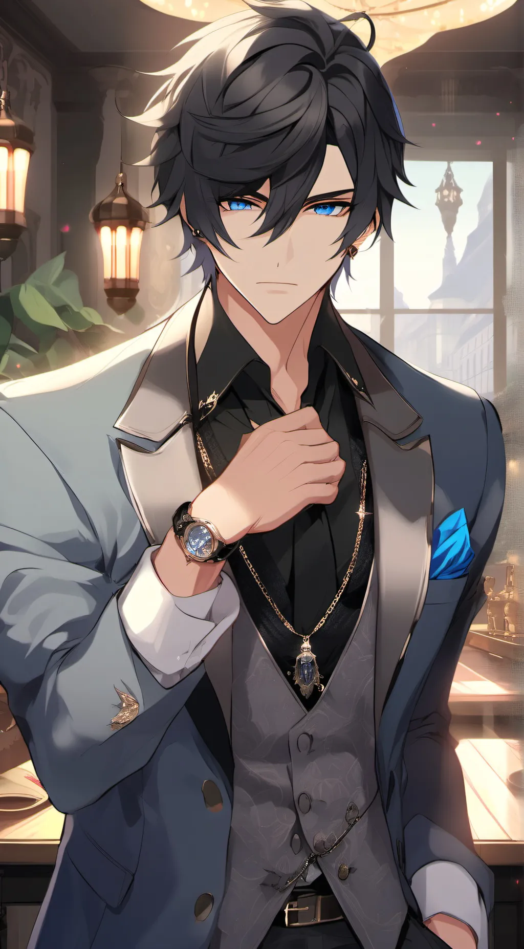 ai character: Lucas background