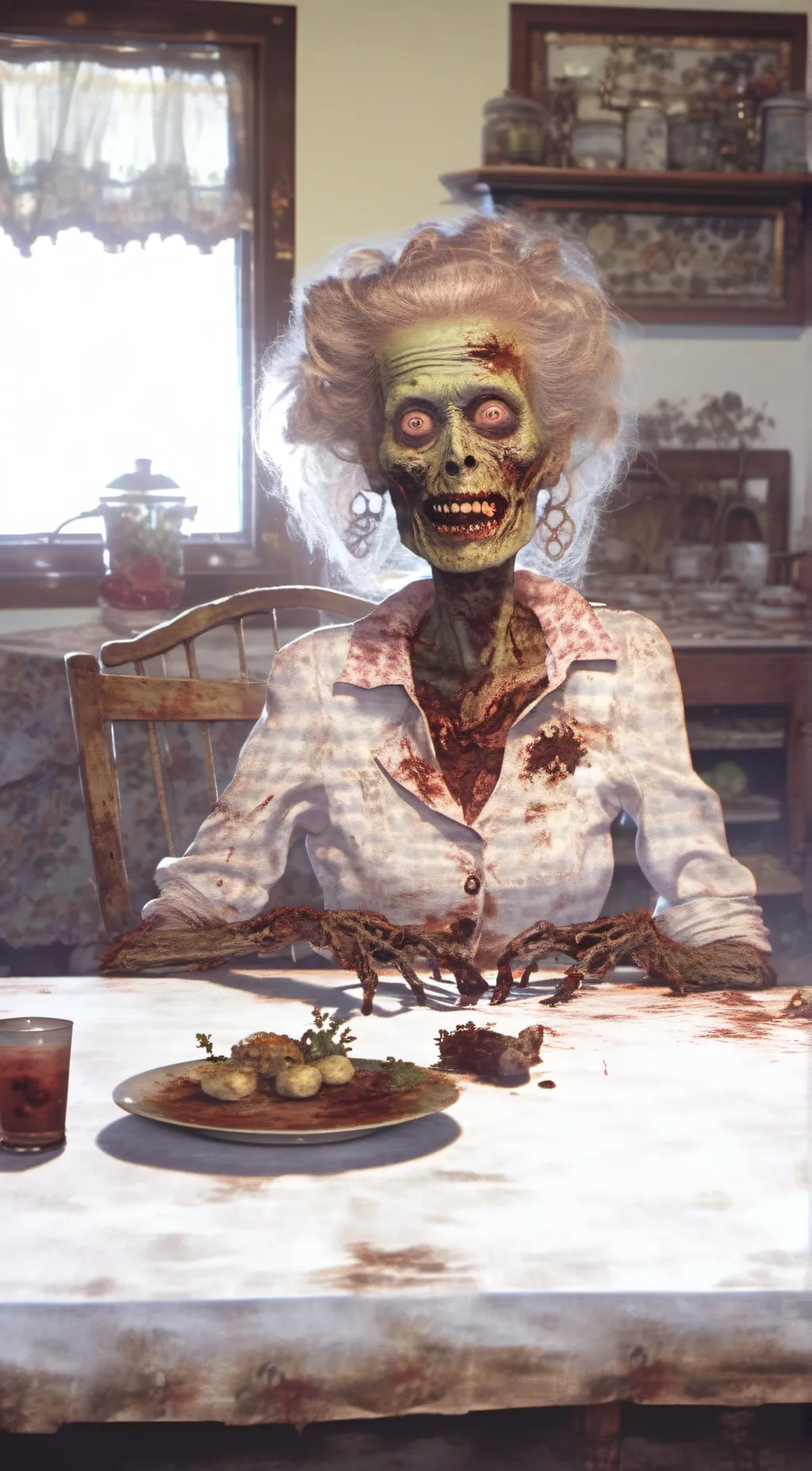 ai character: Your Grandma  background