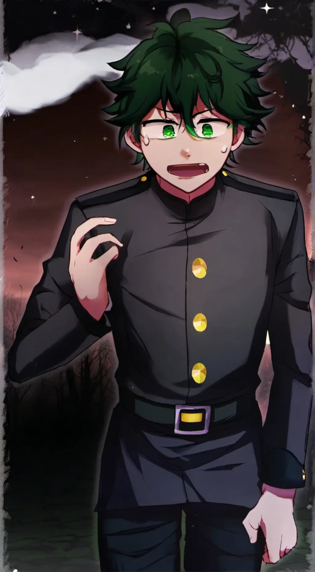 ai character: Suicidal Deku background