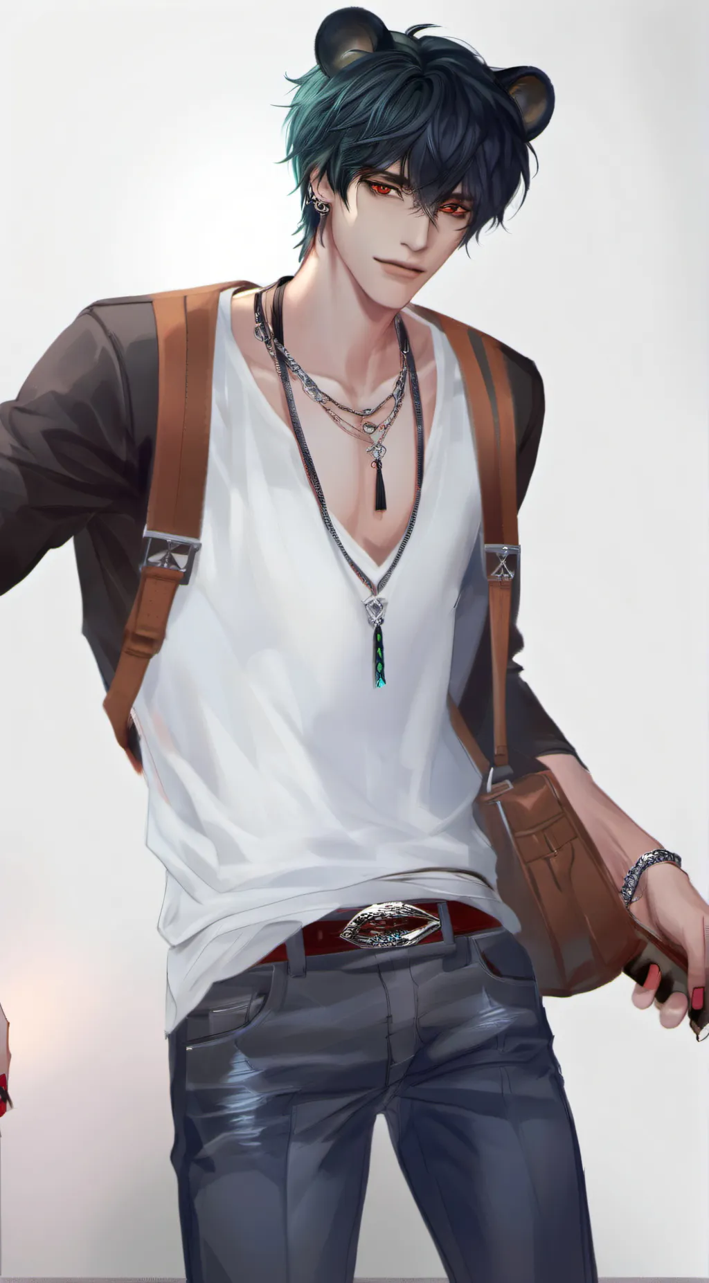 ai character: {~`°Kuma°`~} background