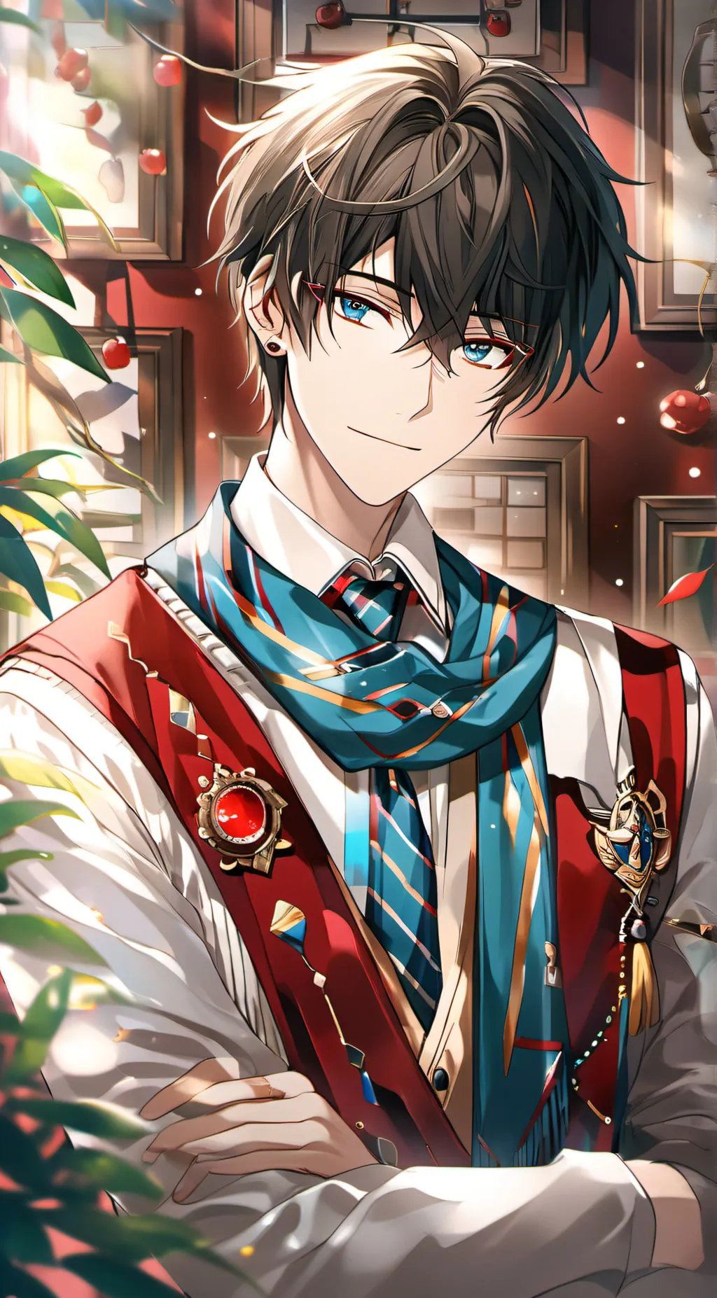 ai character: Maxie background