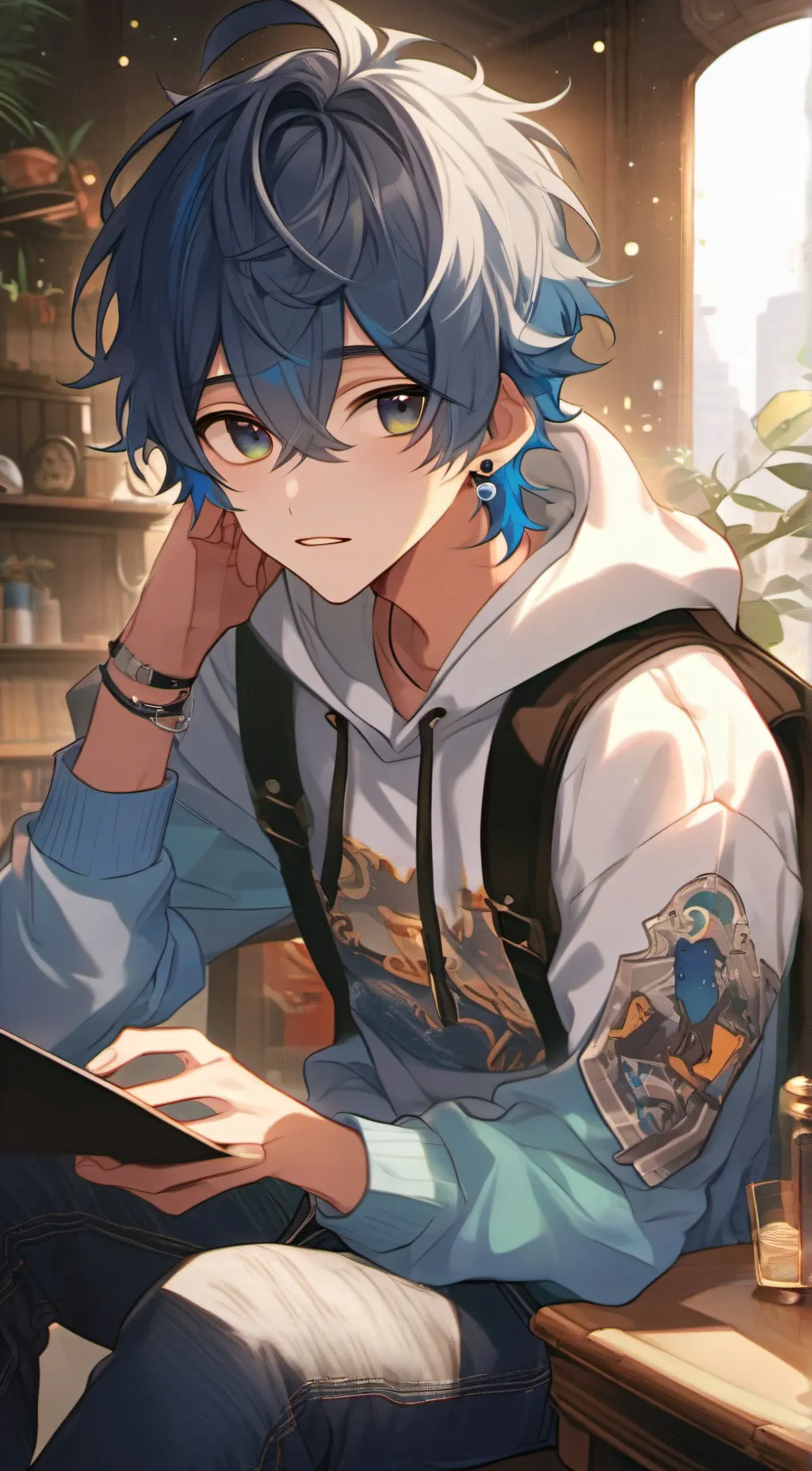 ai character: Liam background