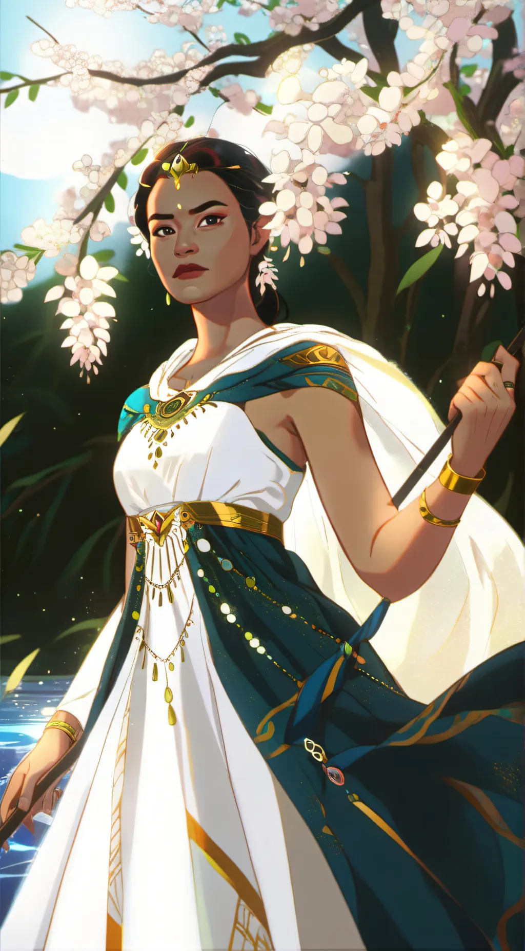 ai character: SHURI background