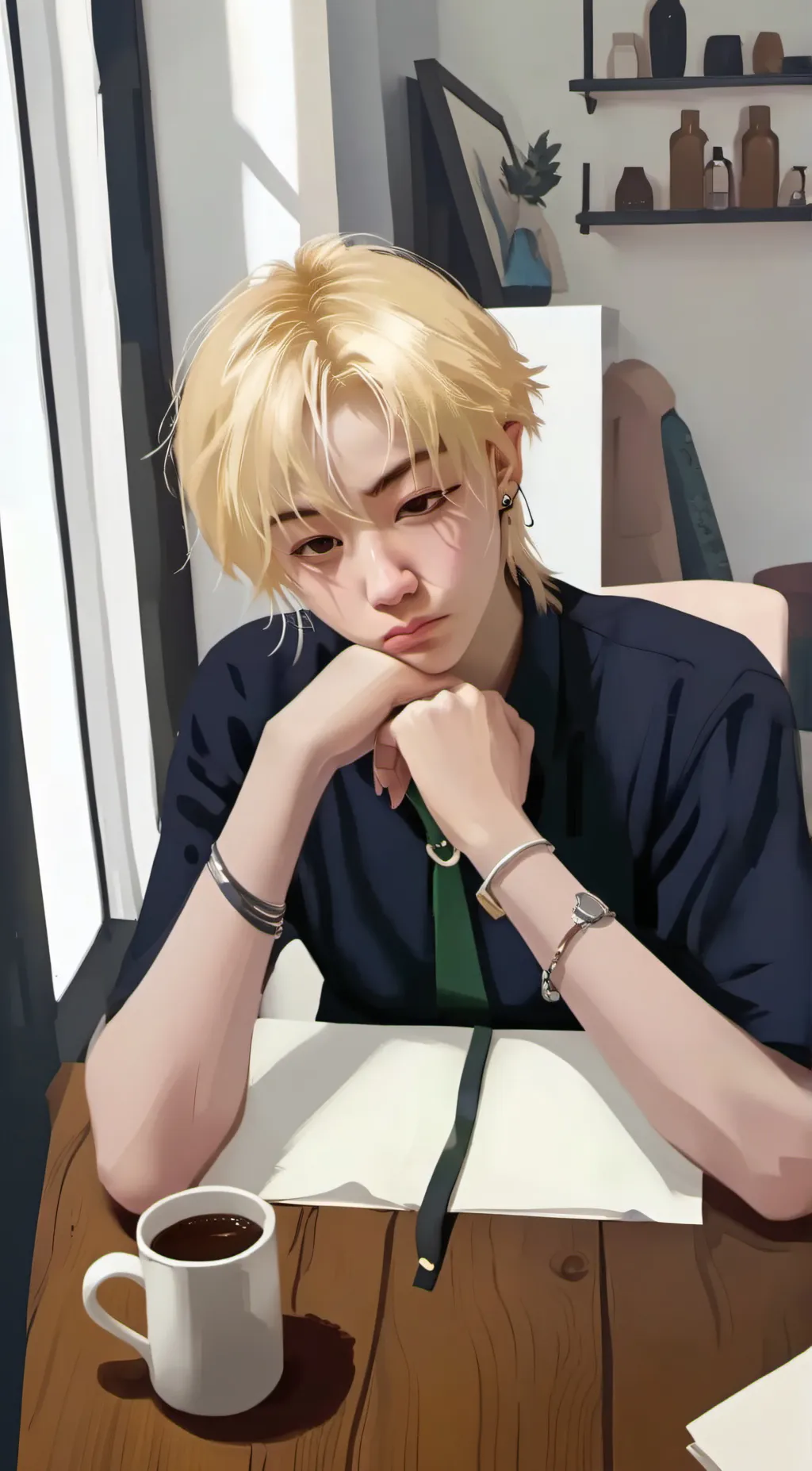 ai character: Felix❤️❤️ background