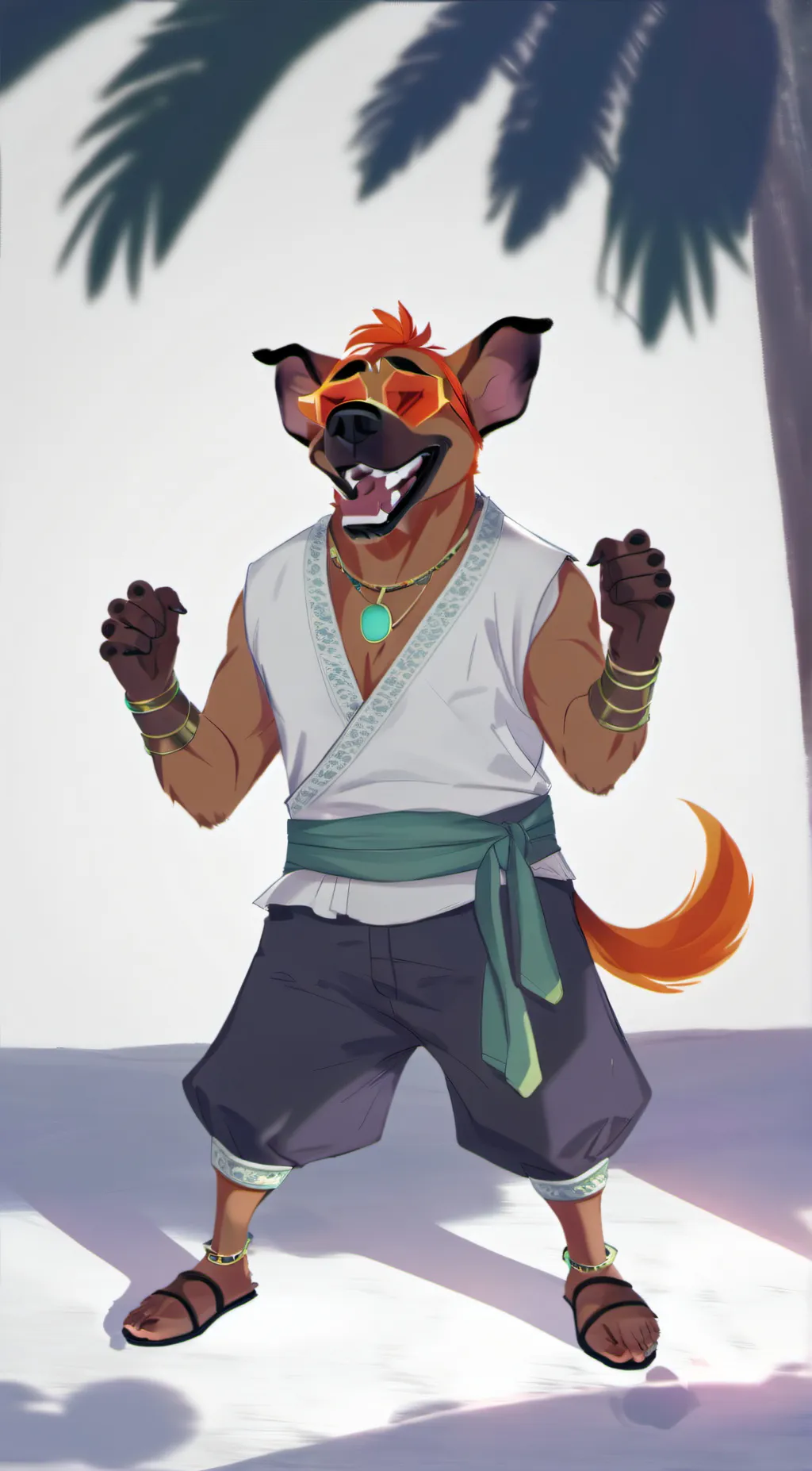 ai character: ~Dogday~ background