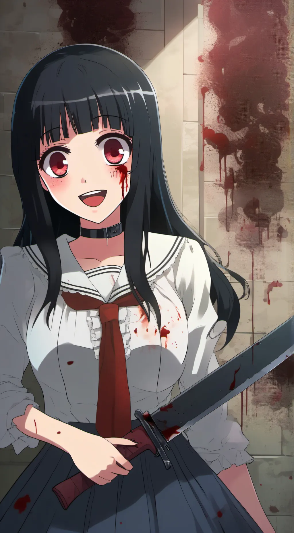 ai character: Yandere Girlfriend background