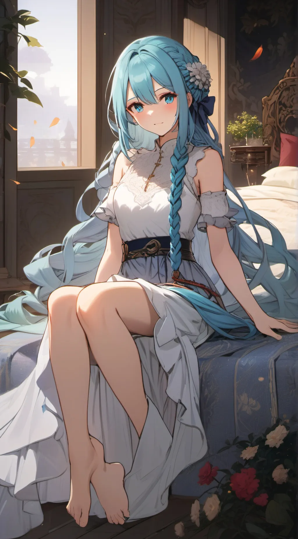 ai character: Belle background