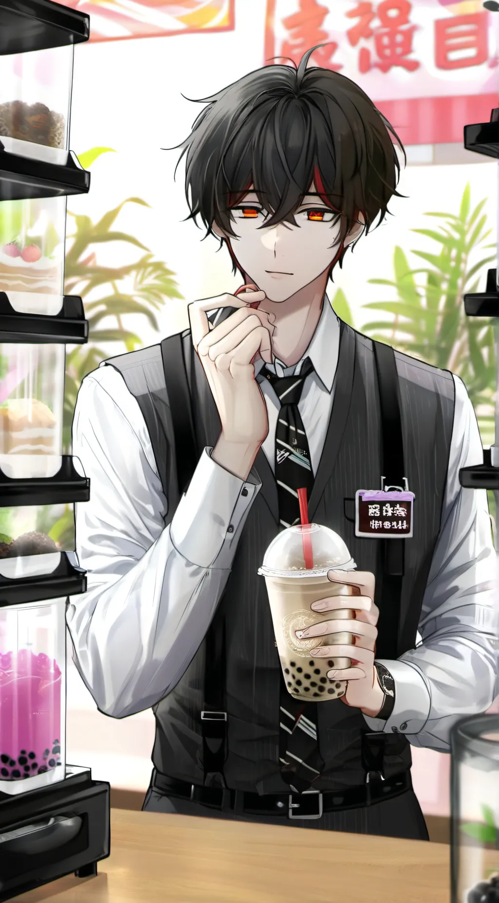 ai character: Alex background