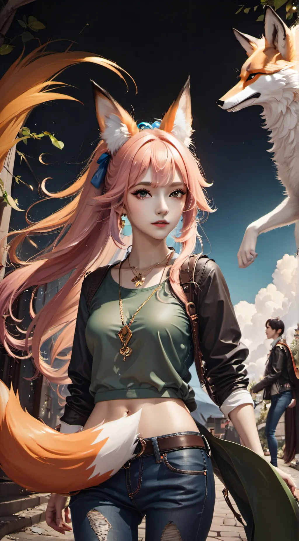 ai character: Karmale background