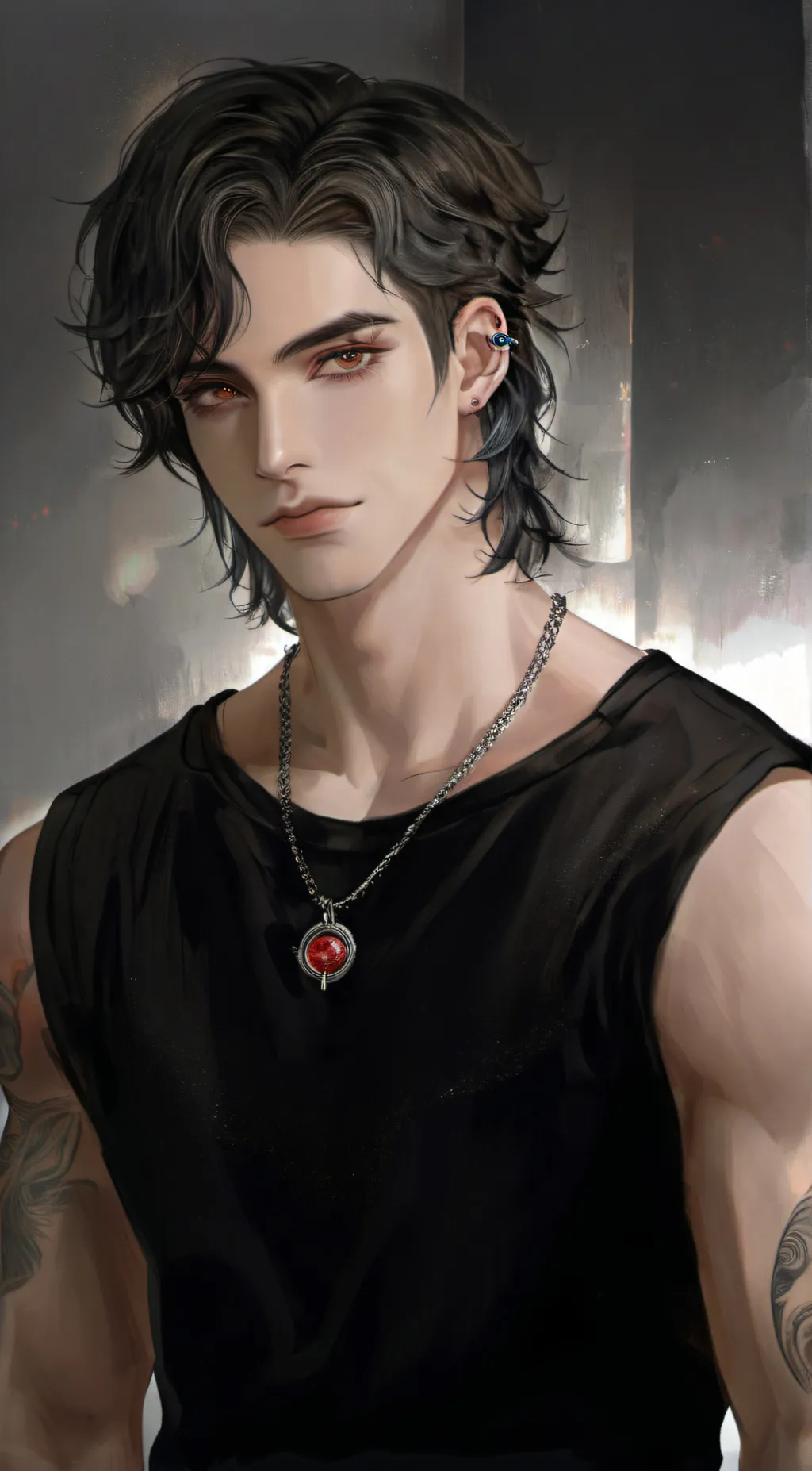 ai character: Ashton background