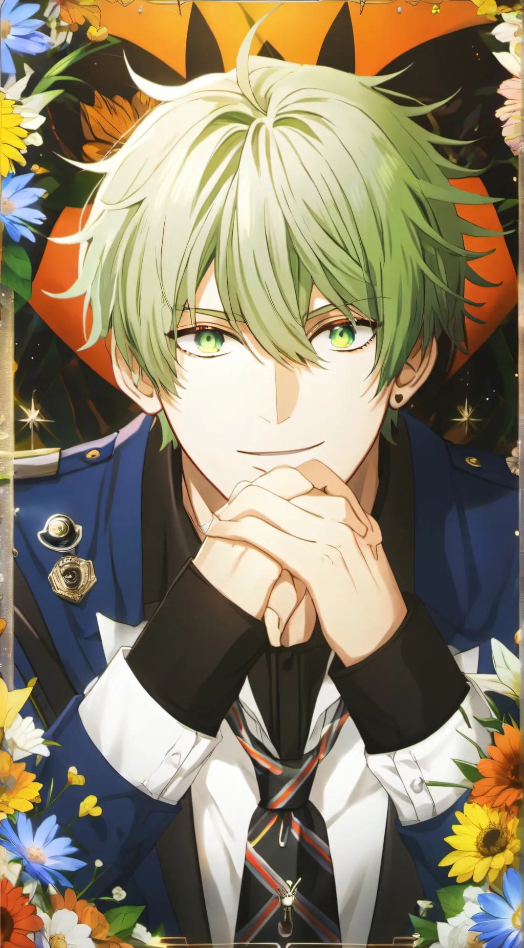 ai character: deku  background