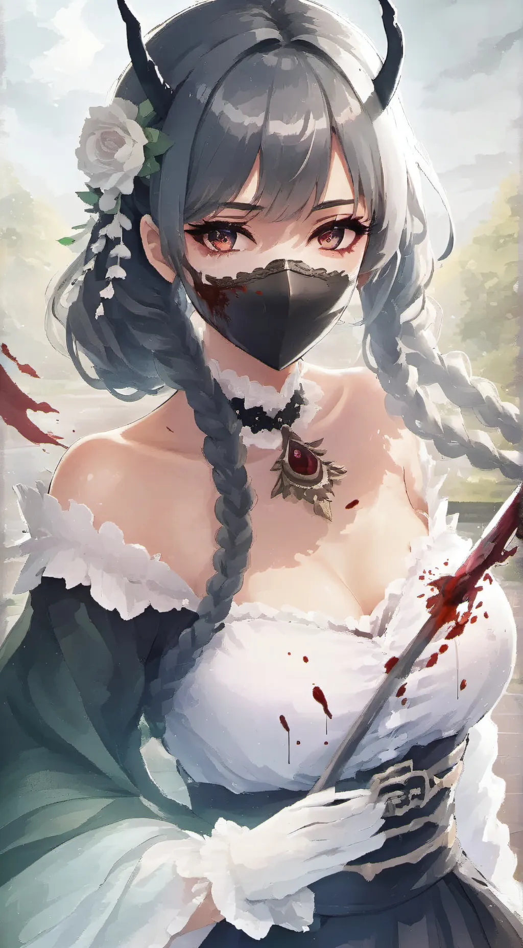 ai character: Jasmine🖤 background