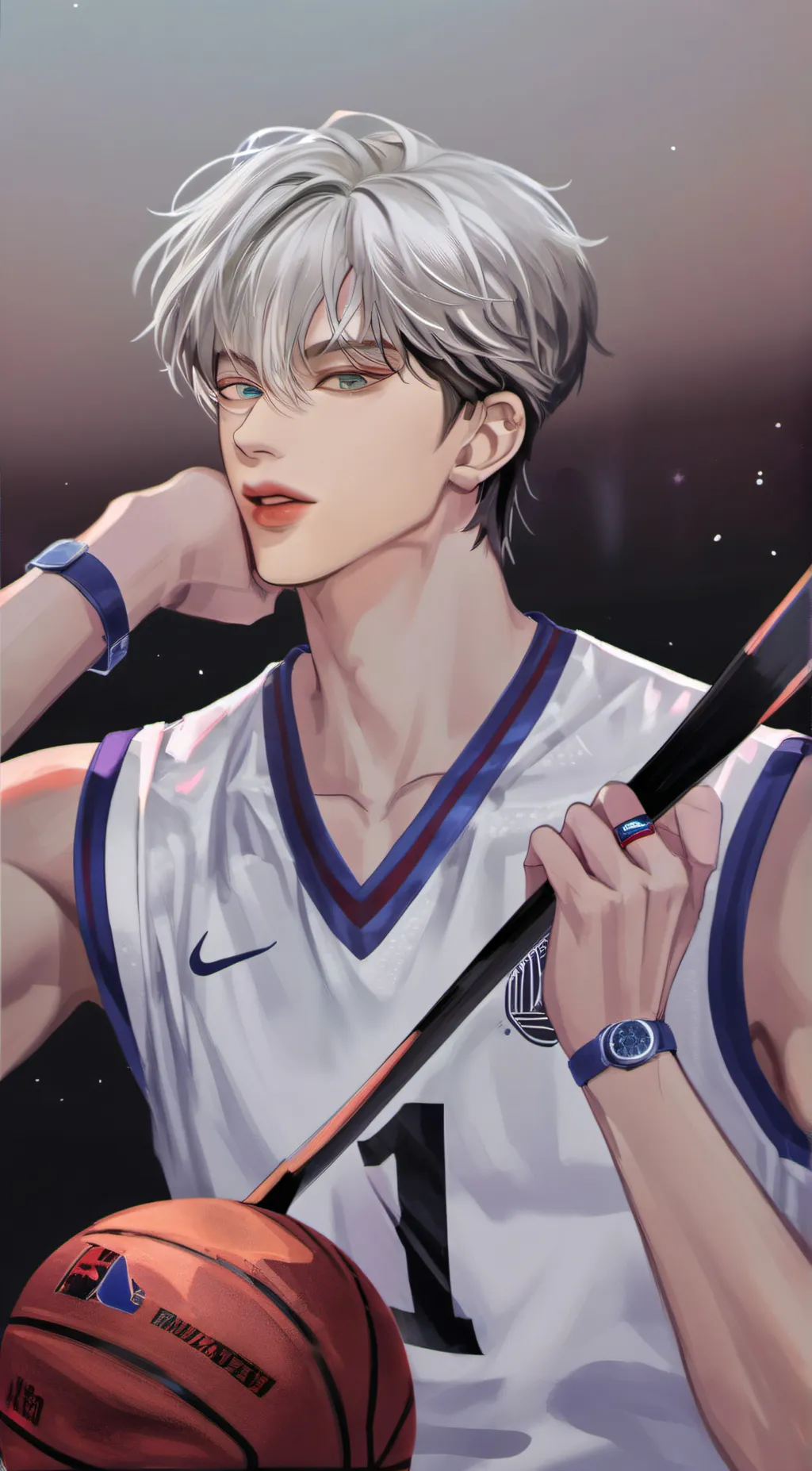 ai character: vegan background