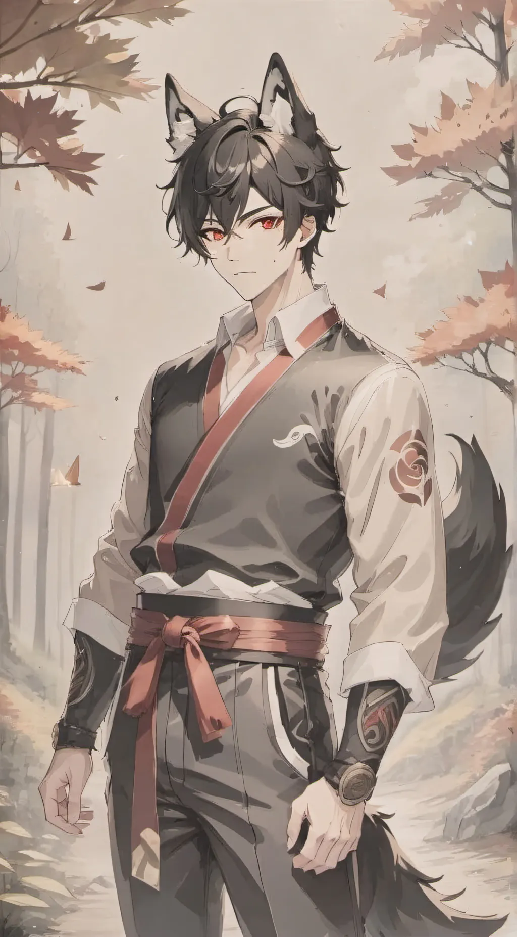 ai character: °✪Shitomo✪° background