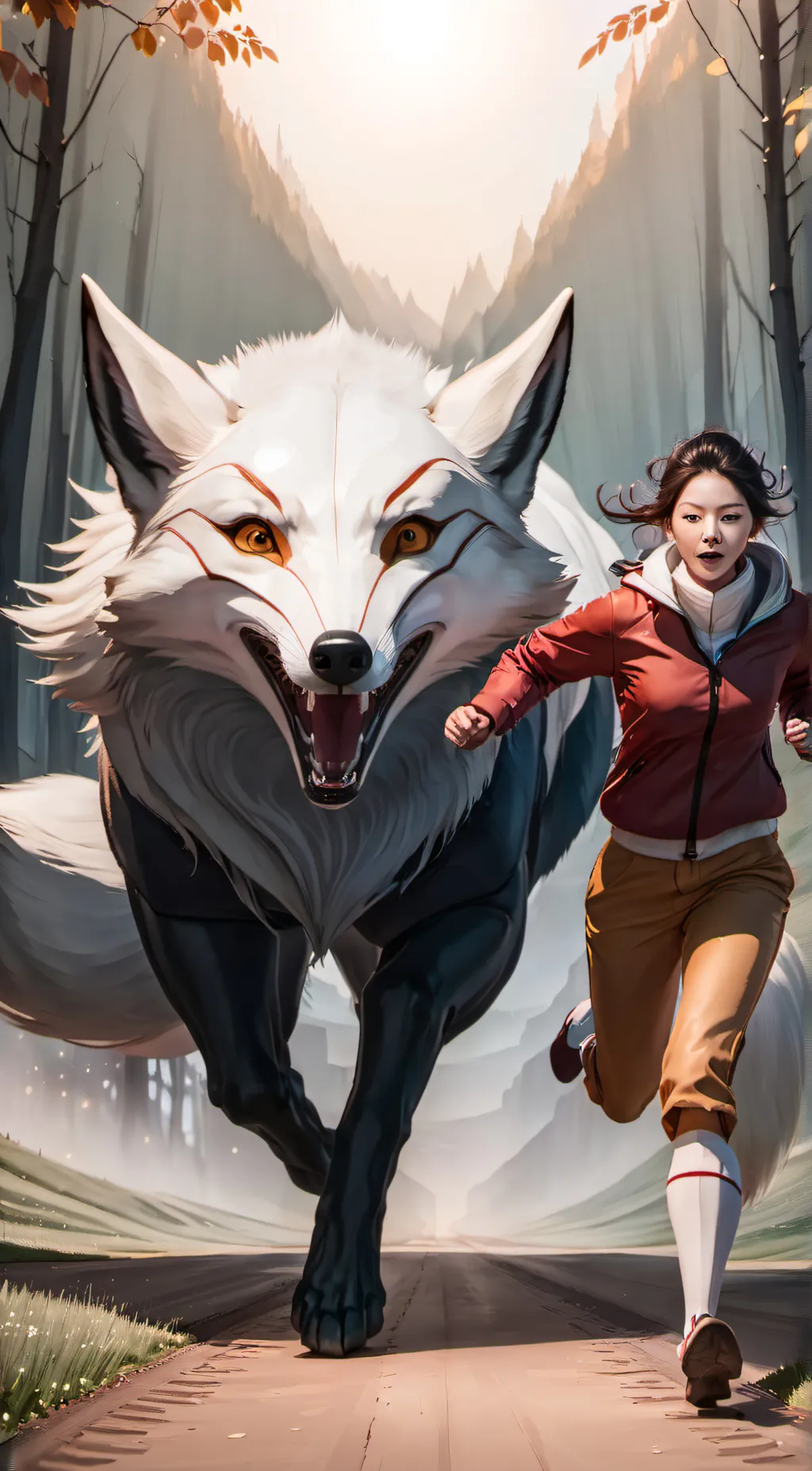 ai character: Karuko background