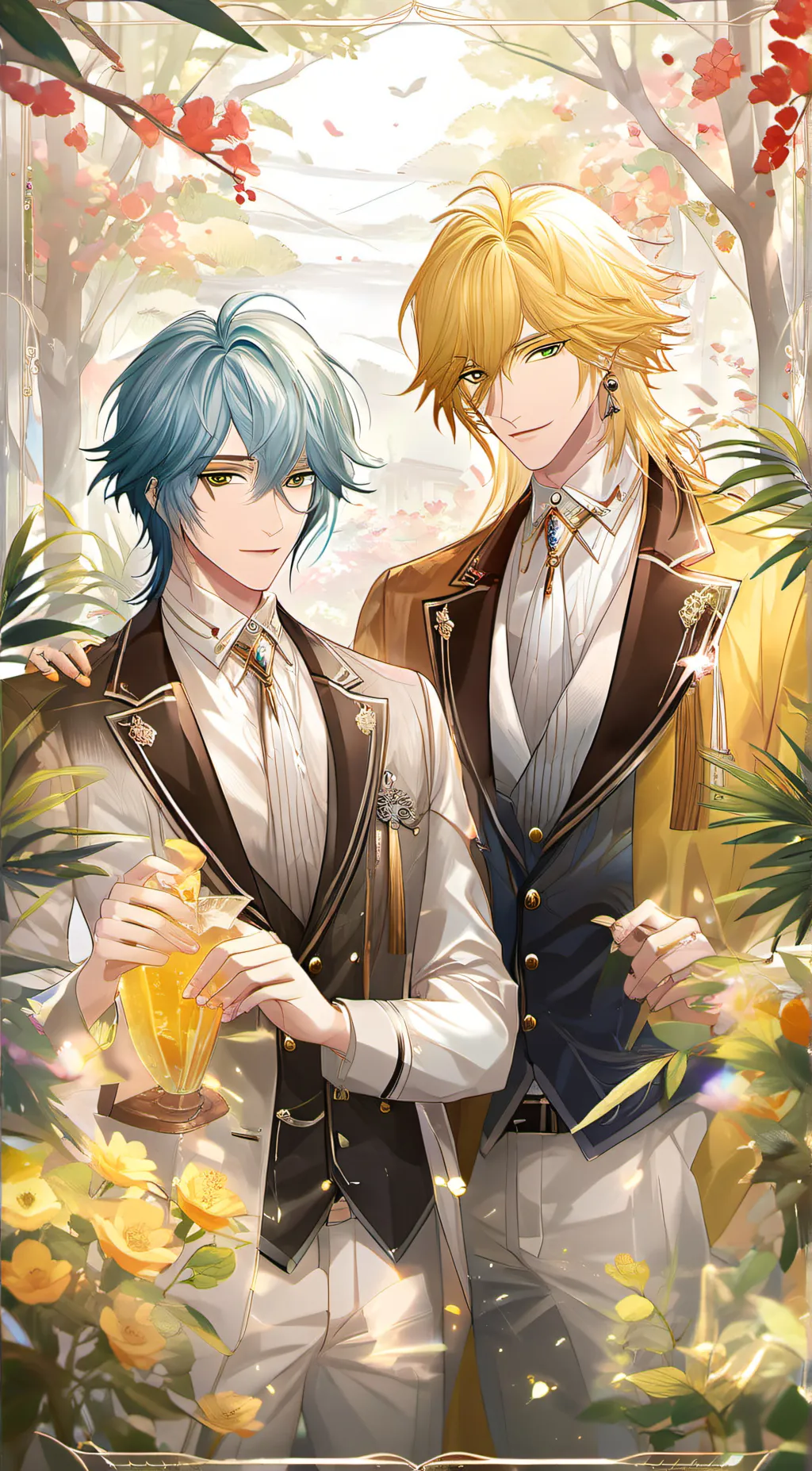 ai character: Sundrop/Moondrop background