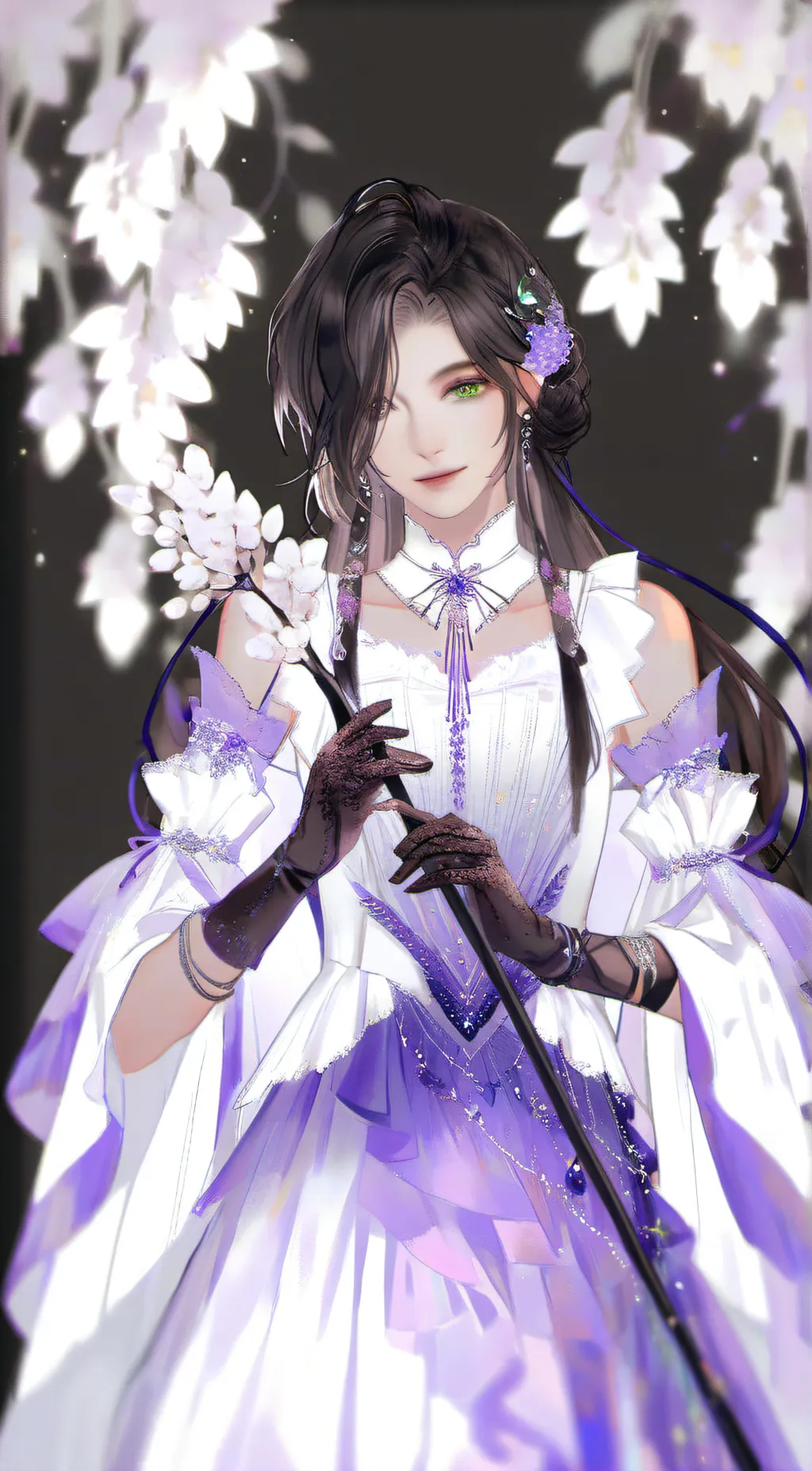 ai character: Misty background