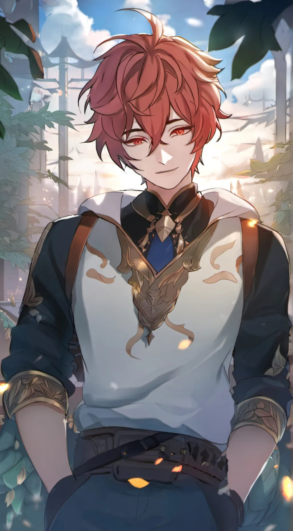 ai character: Harris caine background