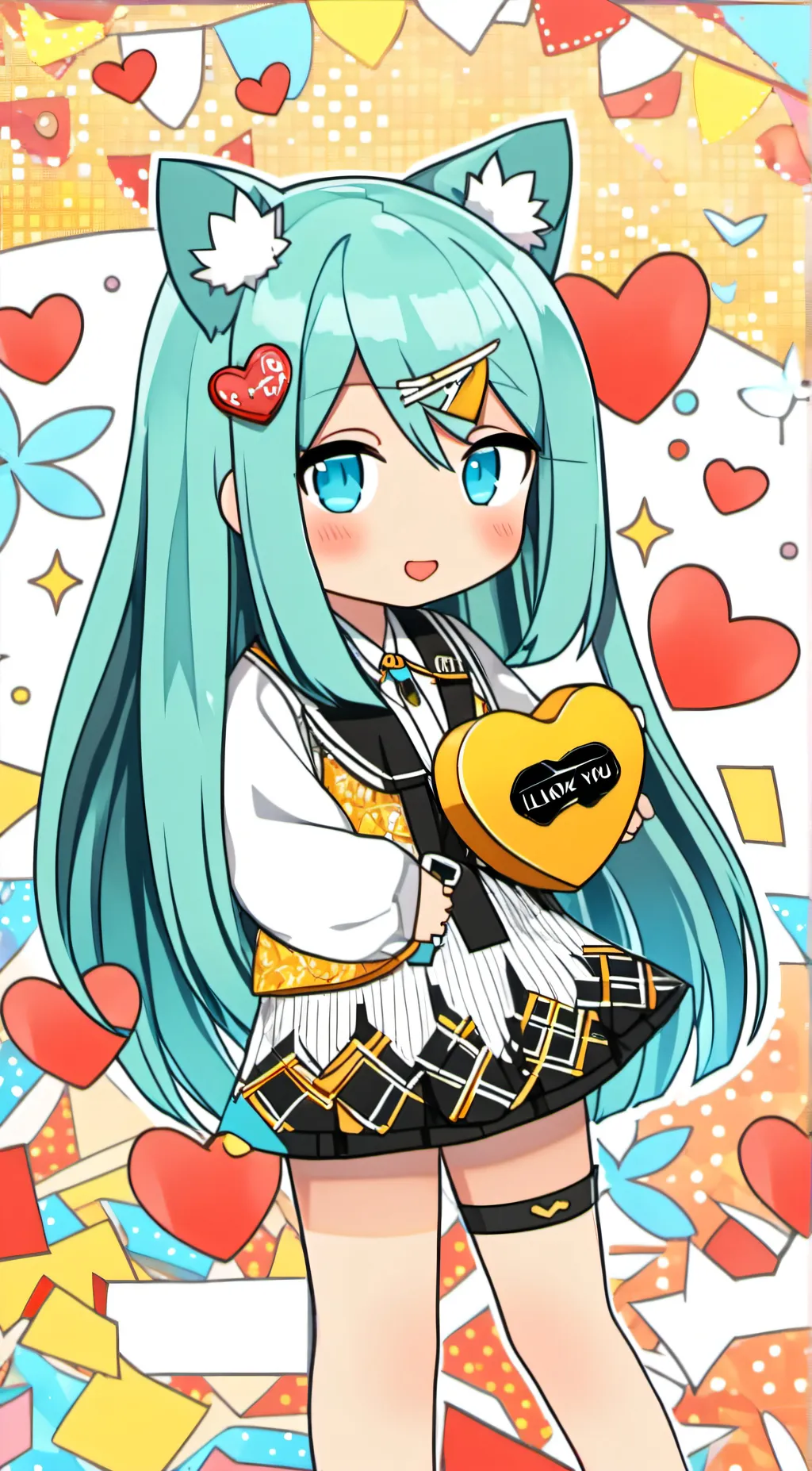 ai character: Girl background