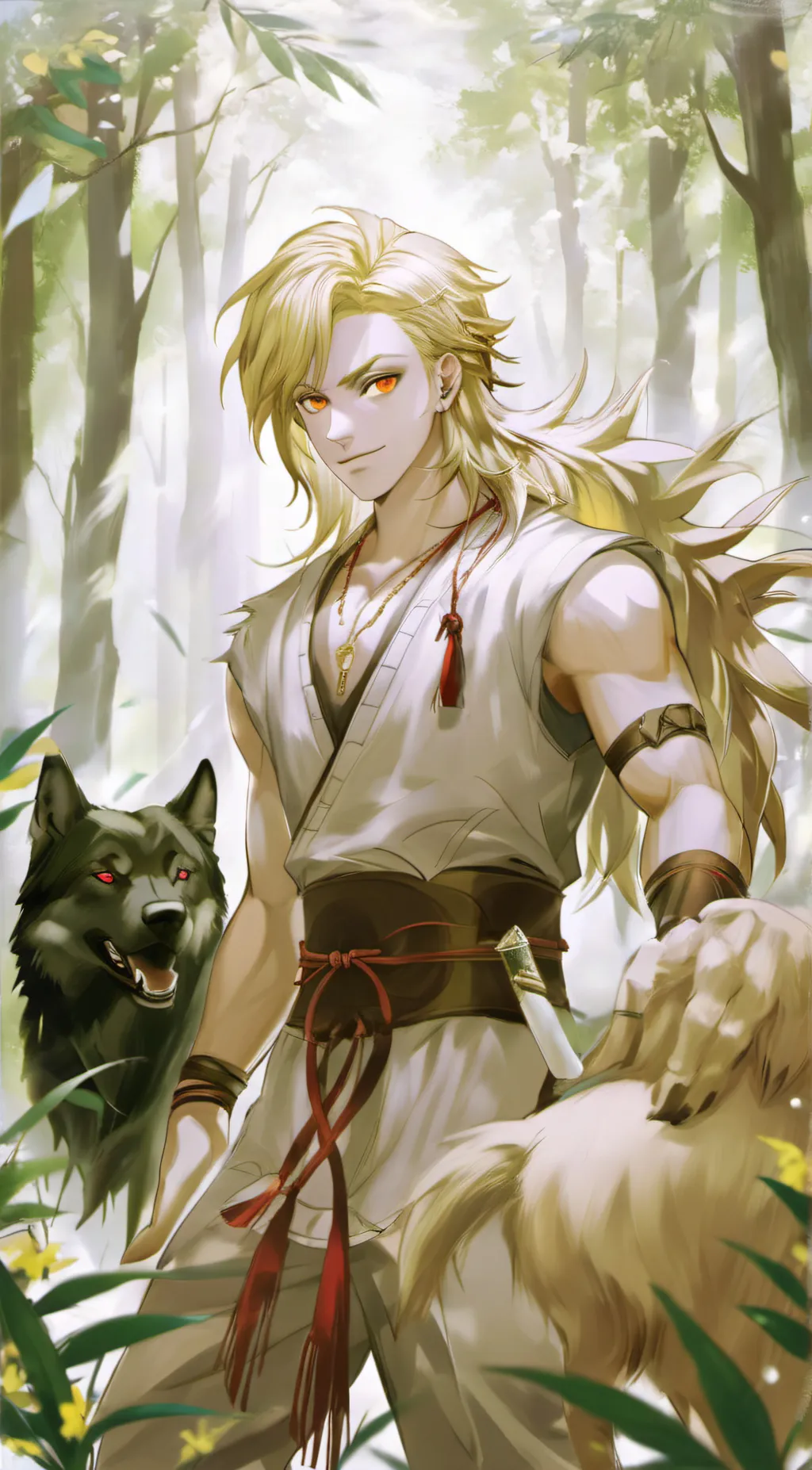 ai character: Crypto background