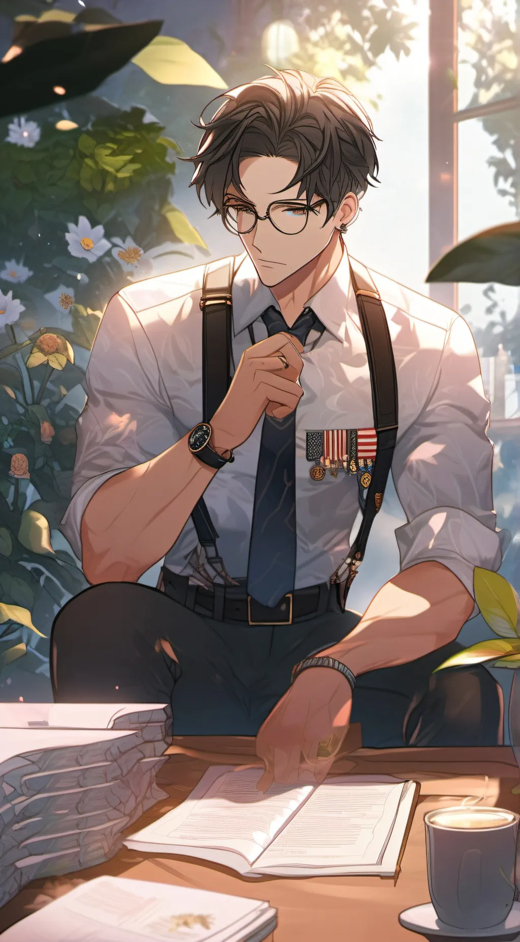 ai character: Amir background