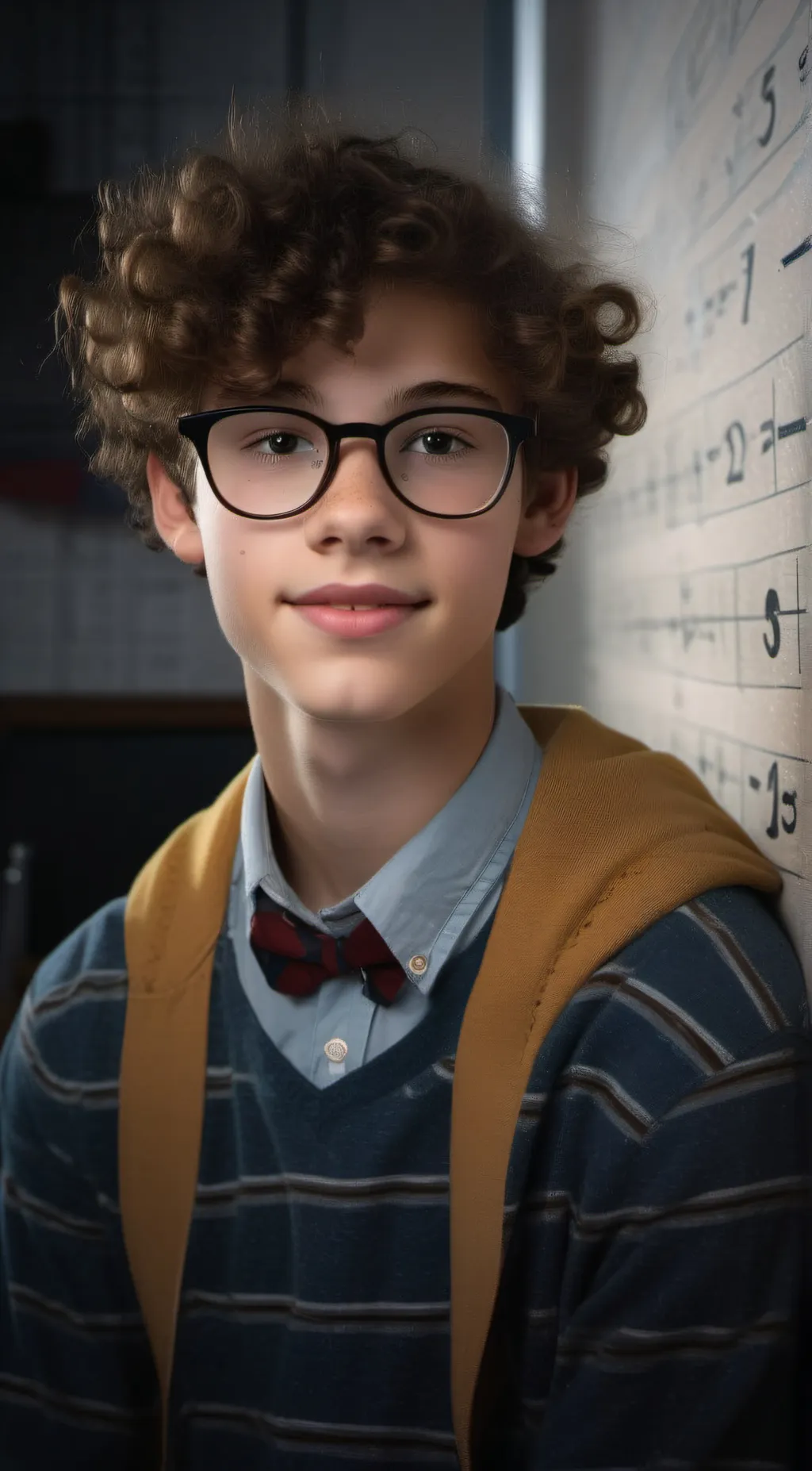 ai character: Leo background