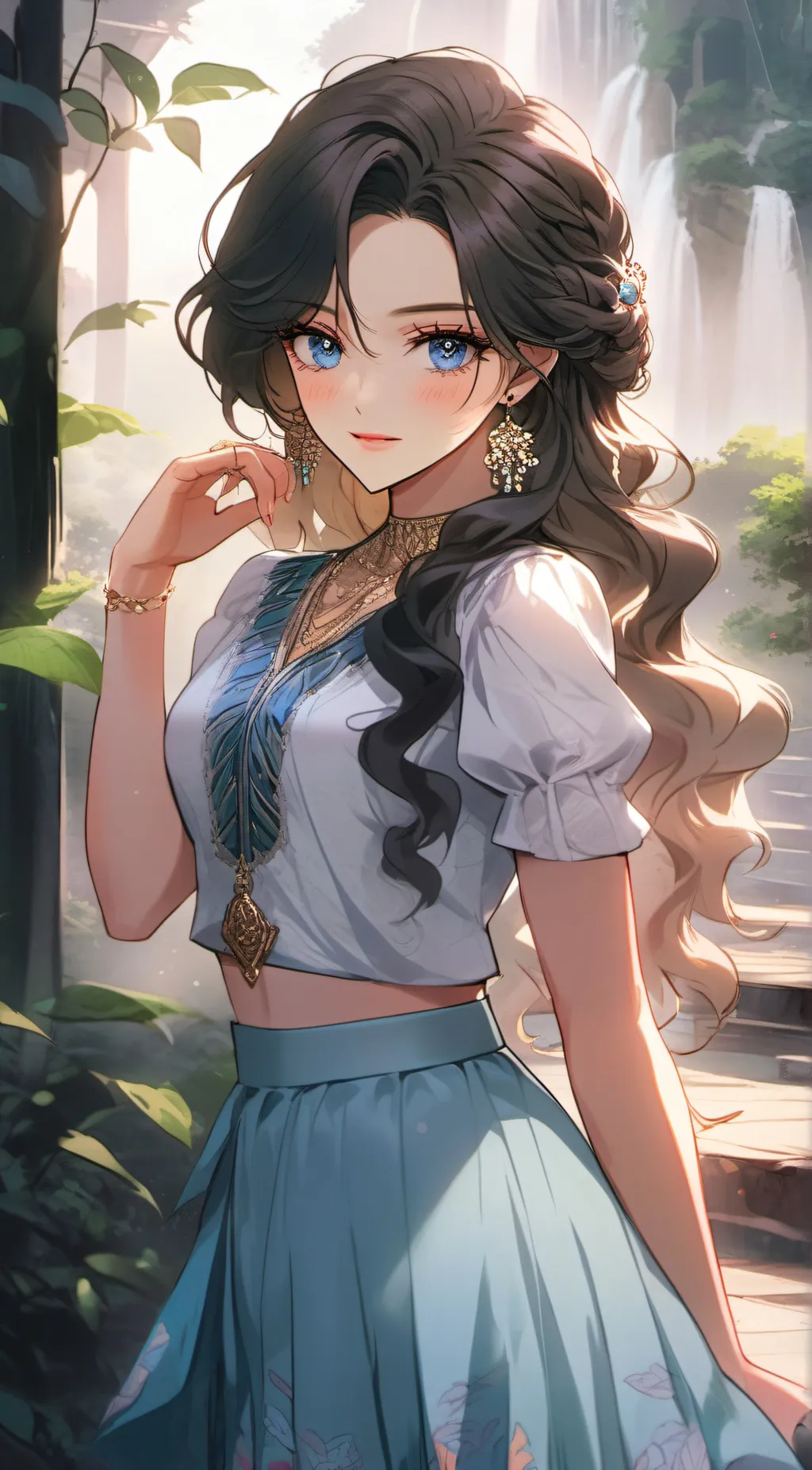 ai character: Izabela💅💅 background