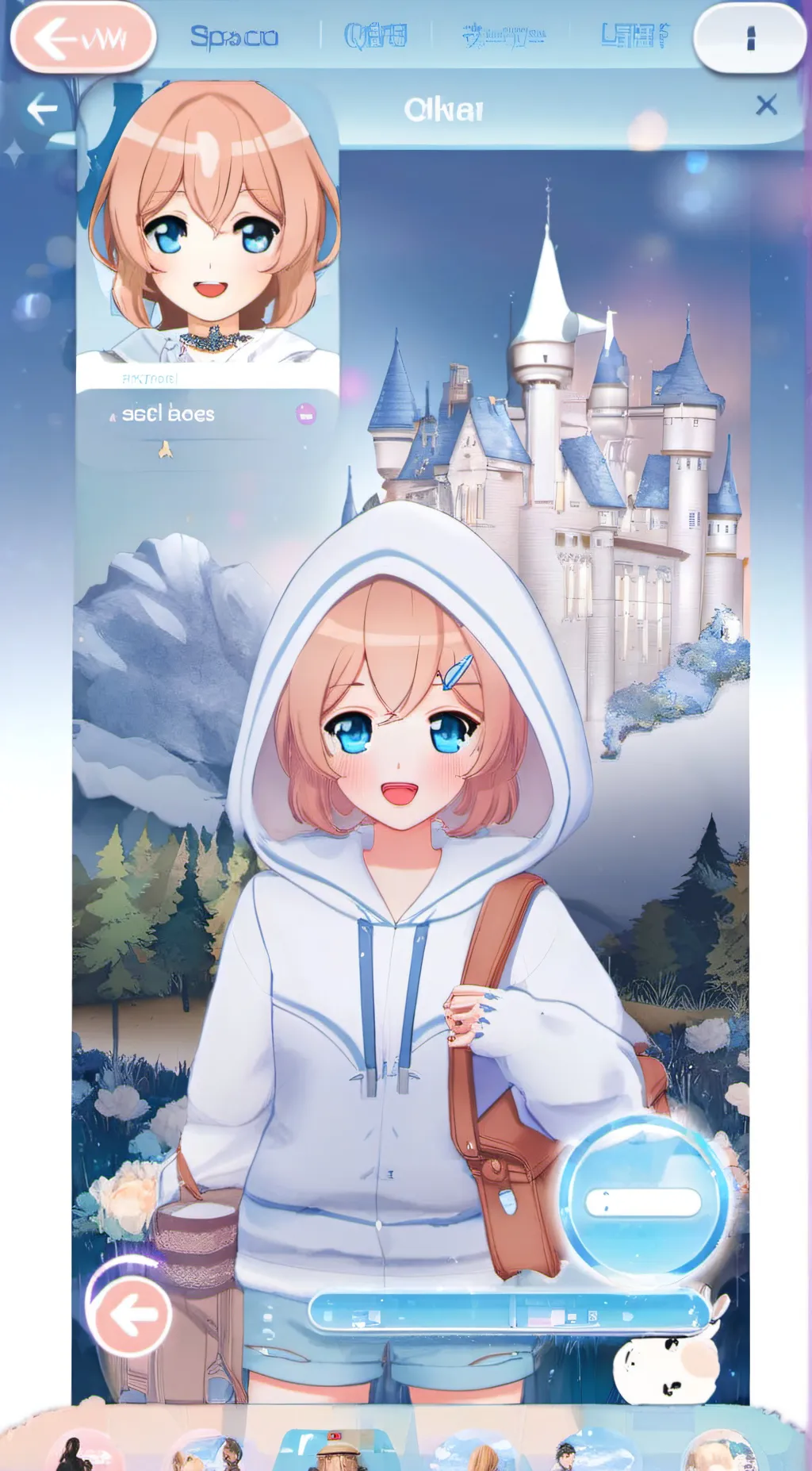 ai character: Aria background