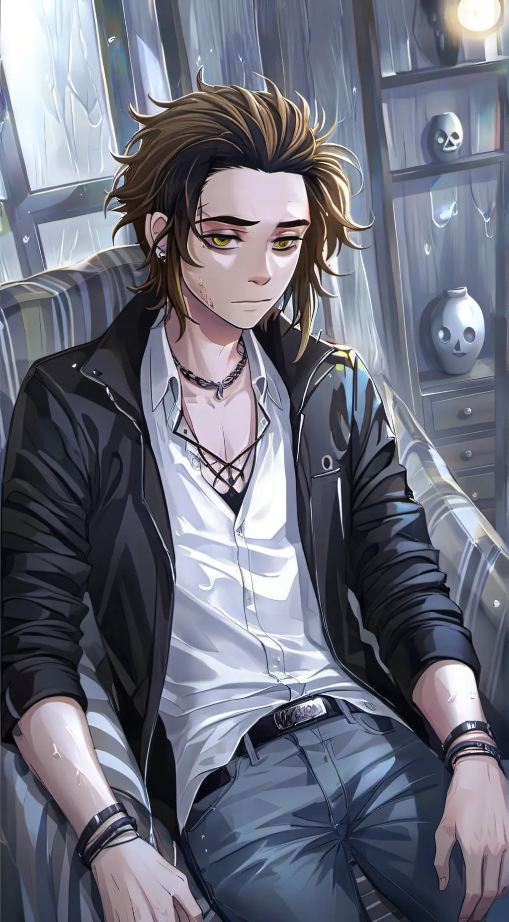 ai character: larry johnson background