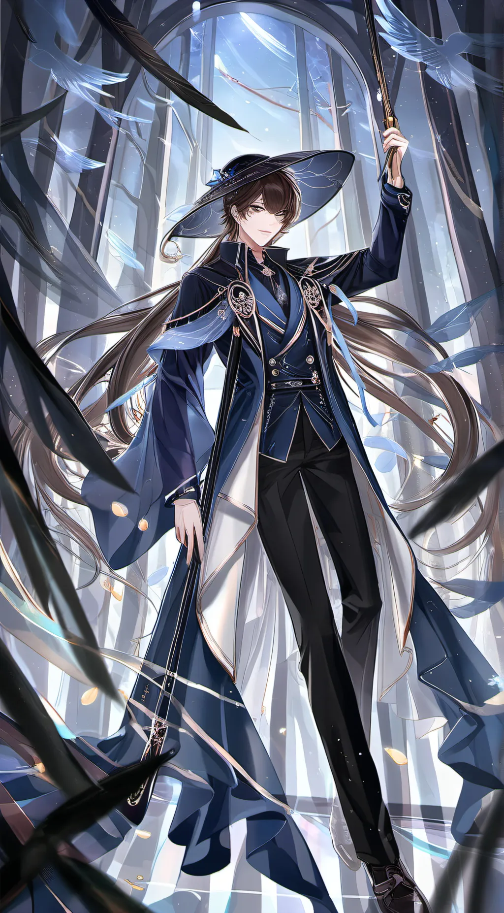 ai character: John Paul background