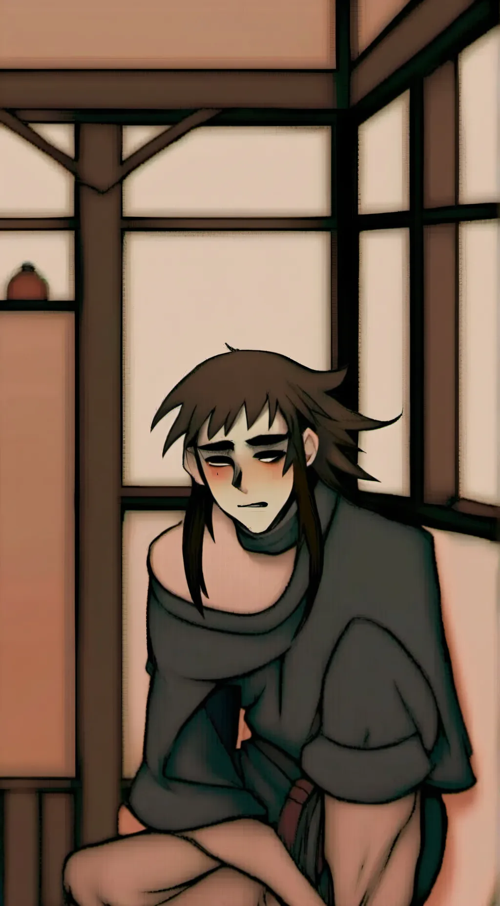 ai character: Larry  background