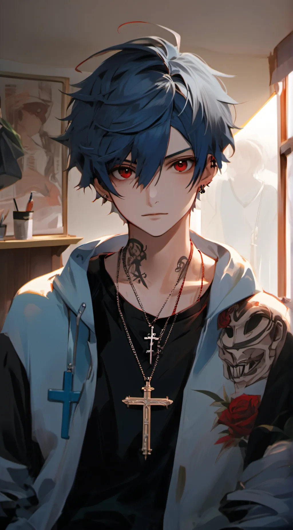 ai character: Lio sing shang background