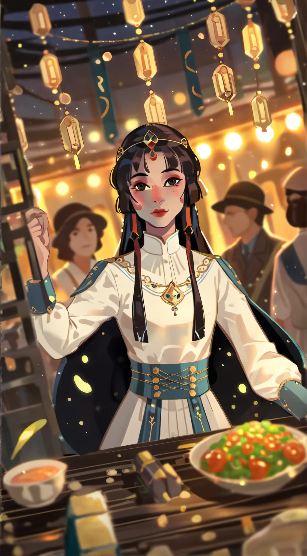 ai character: koati  background