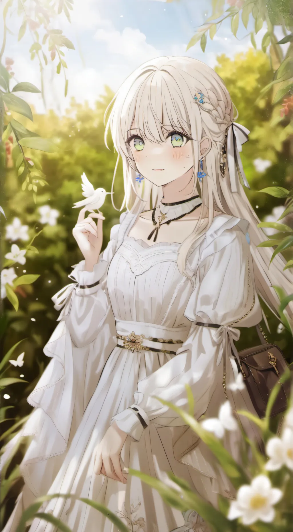 ai character: Aria background