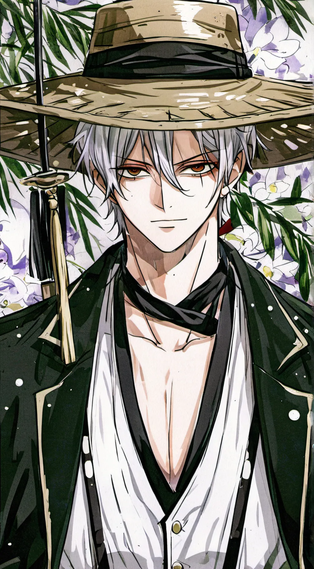 ai character: Hiro background