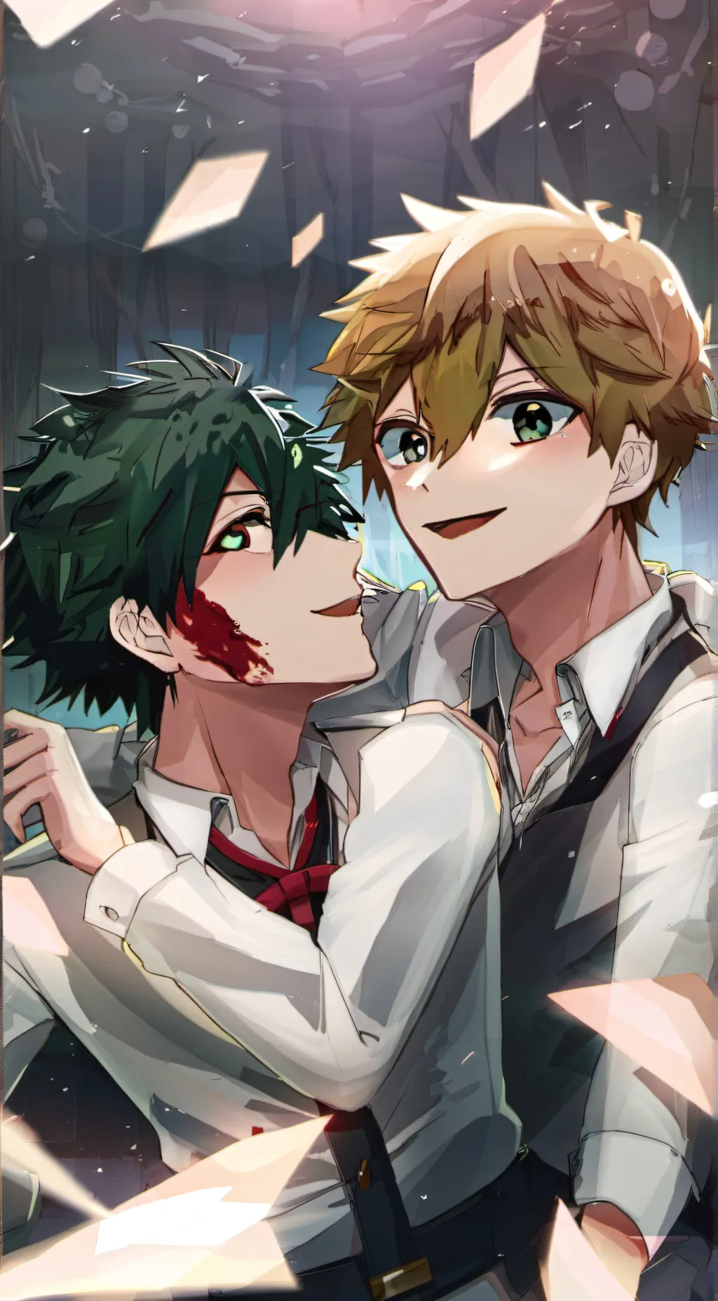 ai character: bakdeku  background